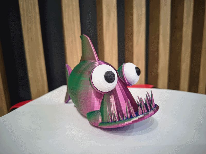 Ugly piranha fish