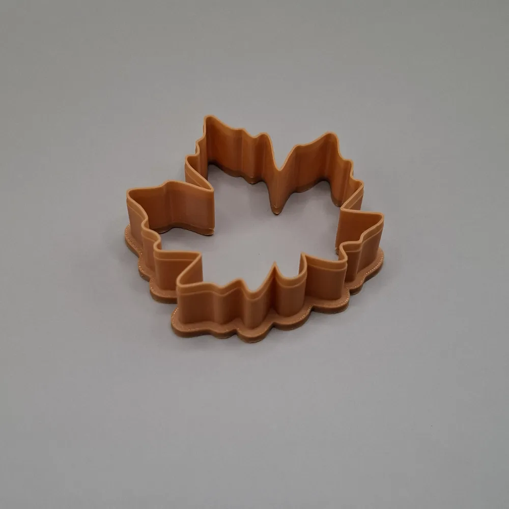 Detailed Maple Leaf Cutter Set for Clay & Cookies - Free 3D Print Model ...