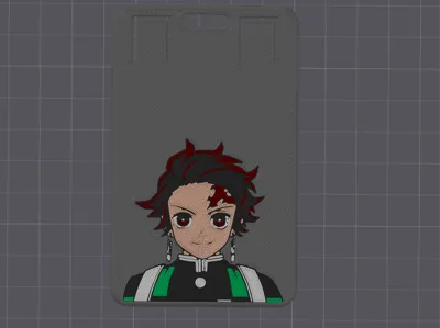 ID Badge Holder Tanjiro (Demon Slayer) (AMS)
