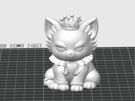 Little Queen of Hearts Kitty