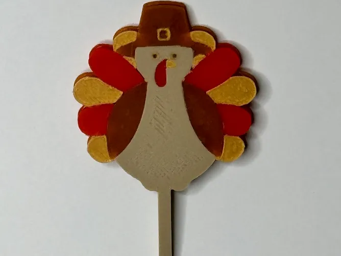 thanksgiving turkey food topper