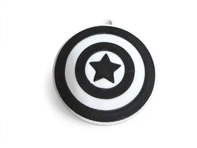 Captain America Keychain