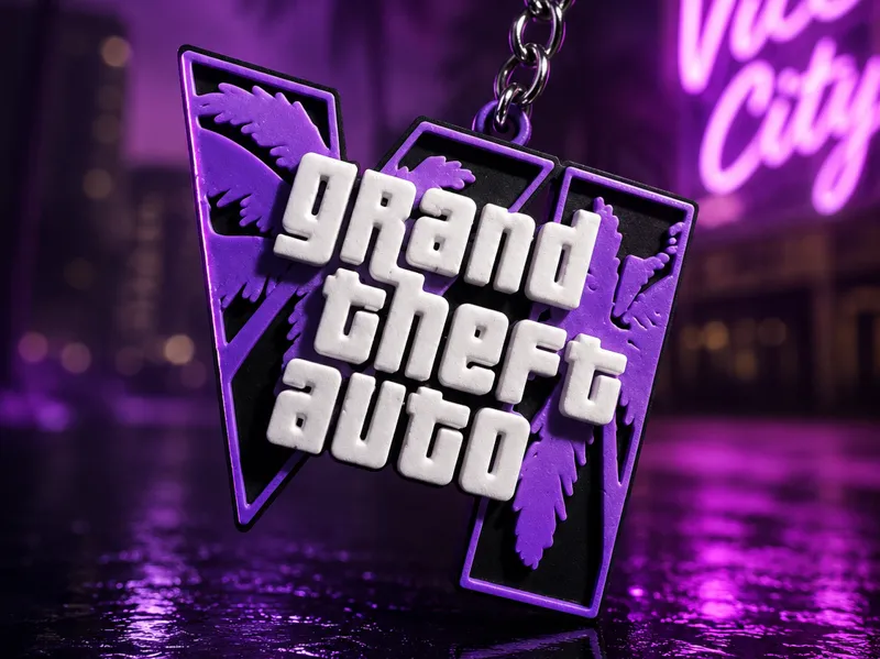GTA 6 Schlüsselanhänger