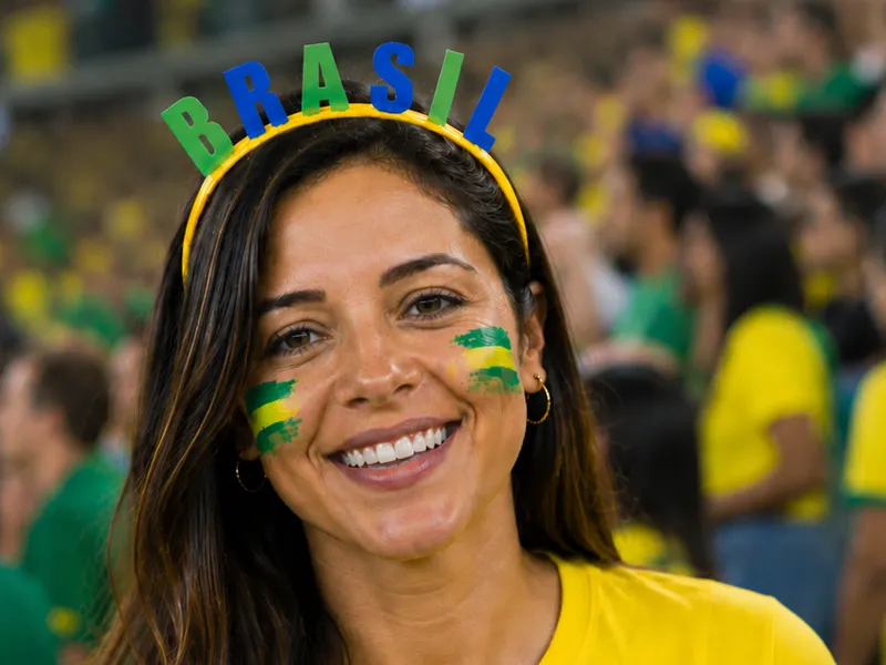 Brazil Fan Headband