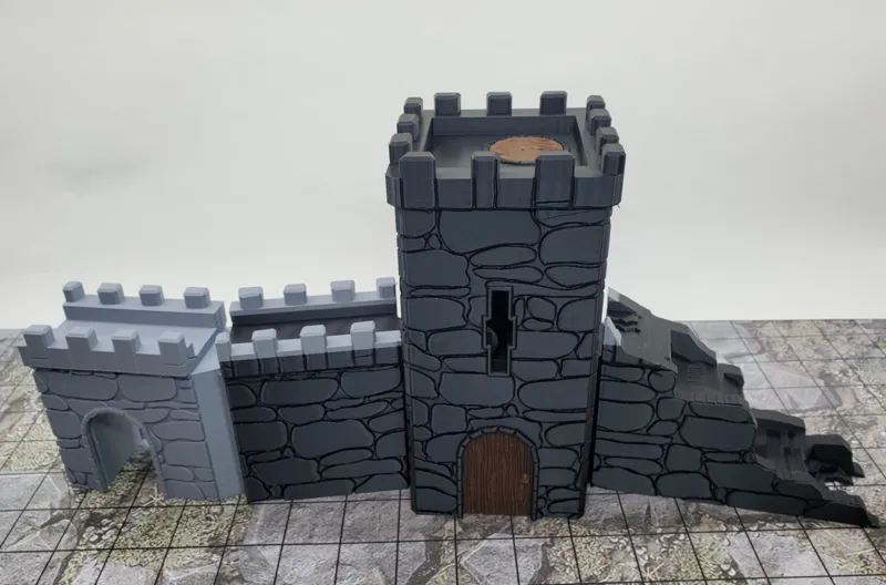 Super Modular Castle Walls(10 Different Parts!)