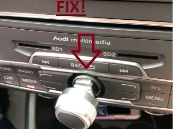 Audi Infotainment/MMI Knob FIX! 