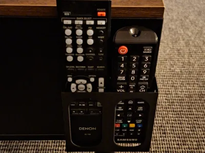 Remote holder 2 slots