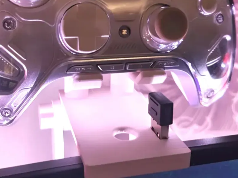 Monitor Controller Holder with USB Storage