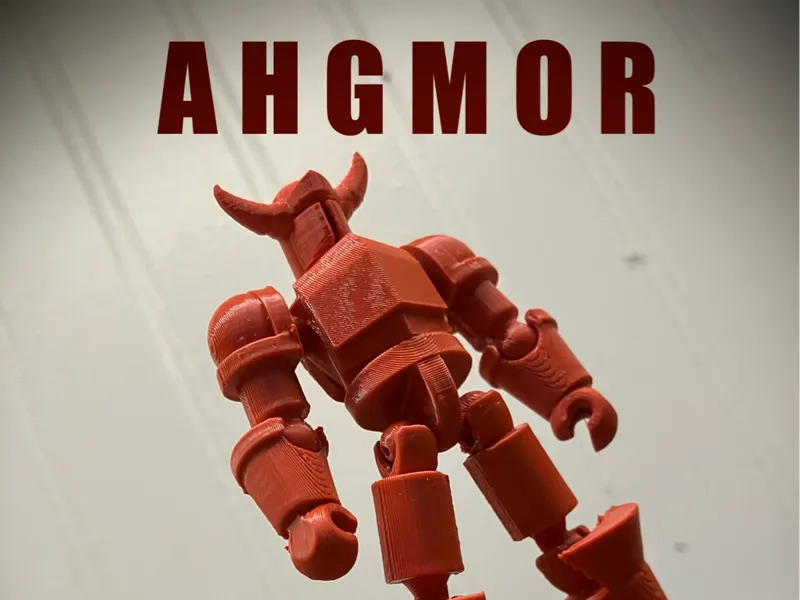 AGHMOR the dark knight action figure