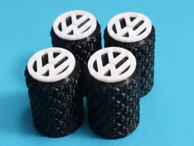 Volkswagen VW Tyre Dust Caps