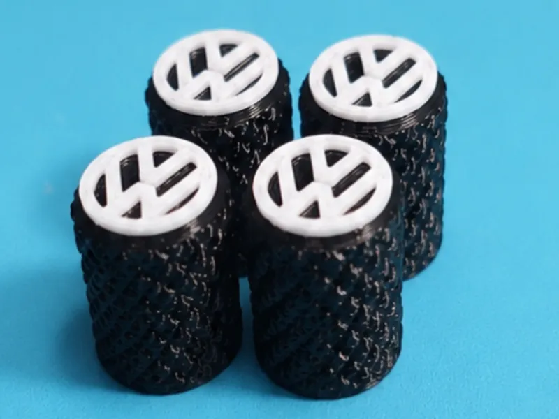 Volkswagen VW Tyre Dust Caps