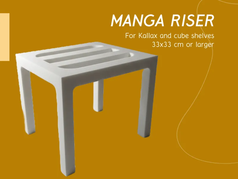 Mange Riser For Kallax