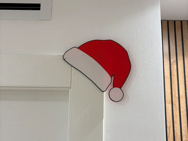 Cappello do Natale per porta