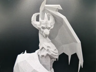 Dragon Statue - Malefor, the Dark Master