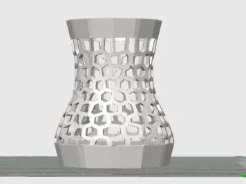 Voroni Free Style Vase Makerlab