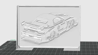 Liberty Walk Rx7 Lithophane