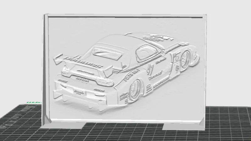 Liberty Walk Rx7 Lithophane