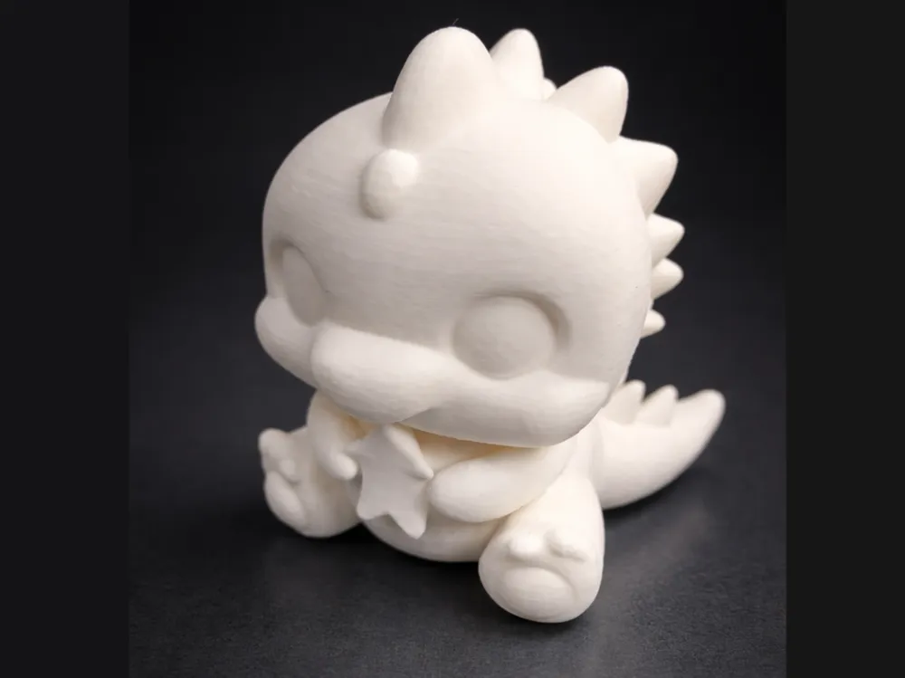 Cute Baby Dragon – Chibi Dragon Figurine - Free 3D Print Model - MakerWorld