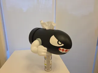 Bullet Bill Tissue Box