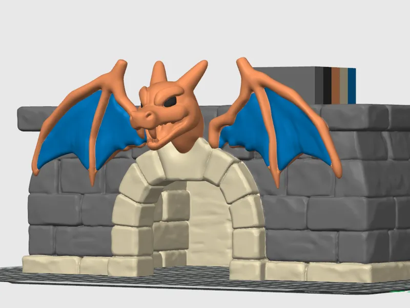 Charizard Reptile Hide – Dragon Castle Cave