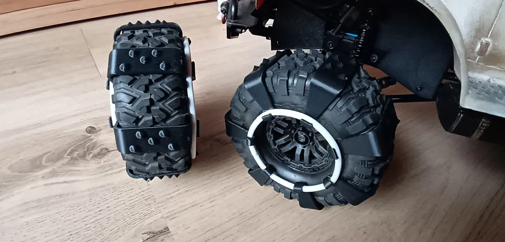 Rc Snow Chain RC 1/10 Snow Chains - SNOW CHAINS SCHNEEKETTEN - Free 3D Print Model ...