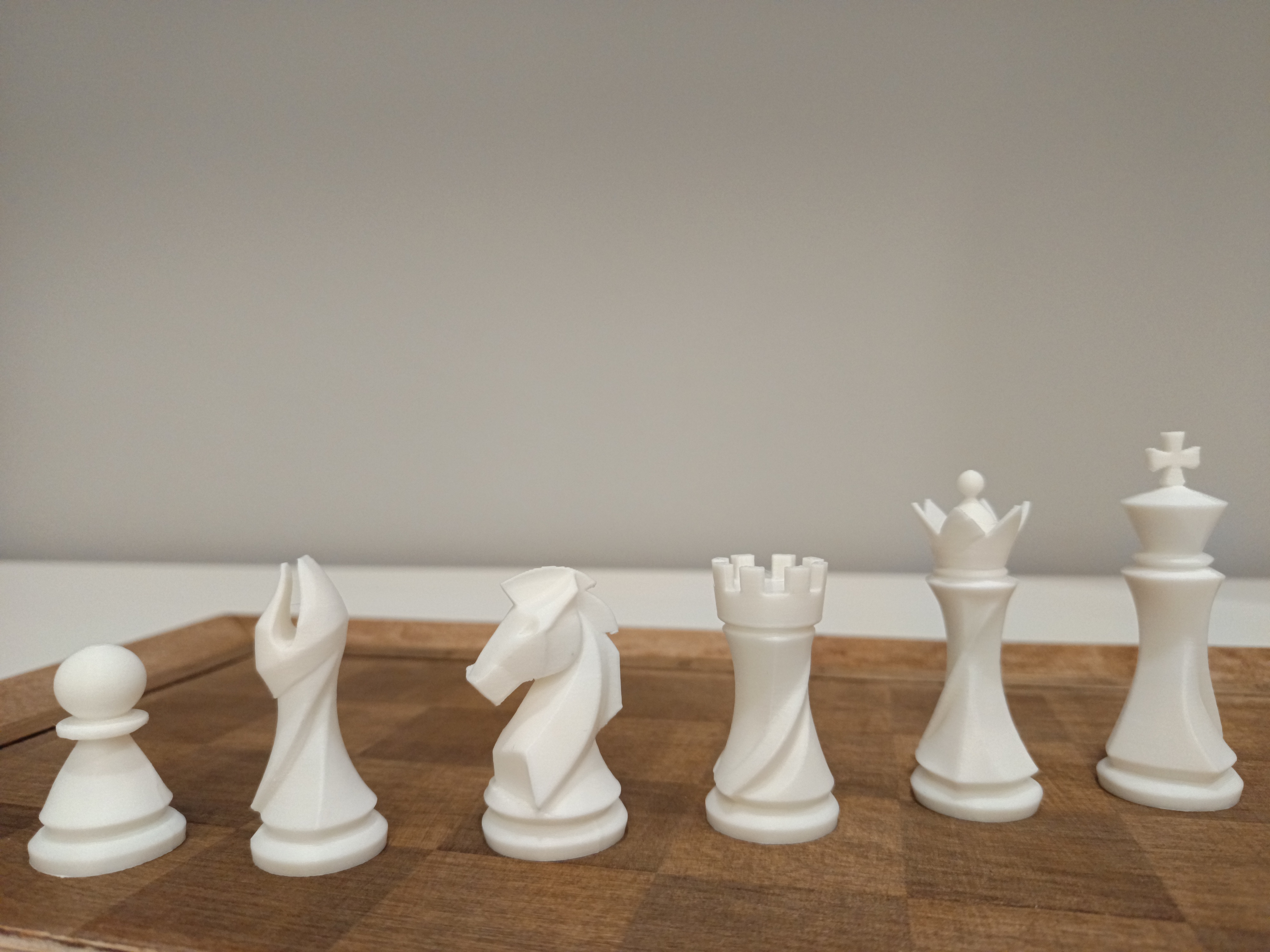 The Sentinel Chess Set - Free 3D Print Model - MakerWorld
