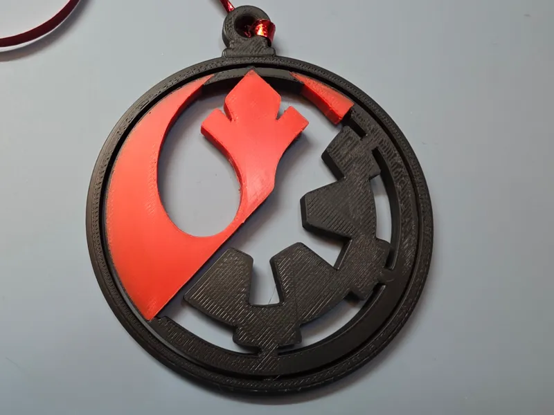 Star Wars Rebel vs Empire Spinning Ornament