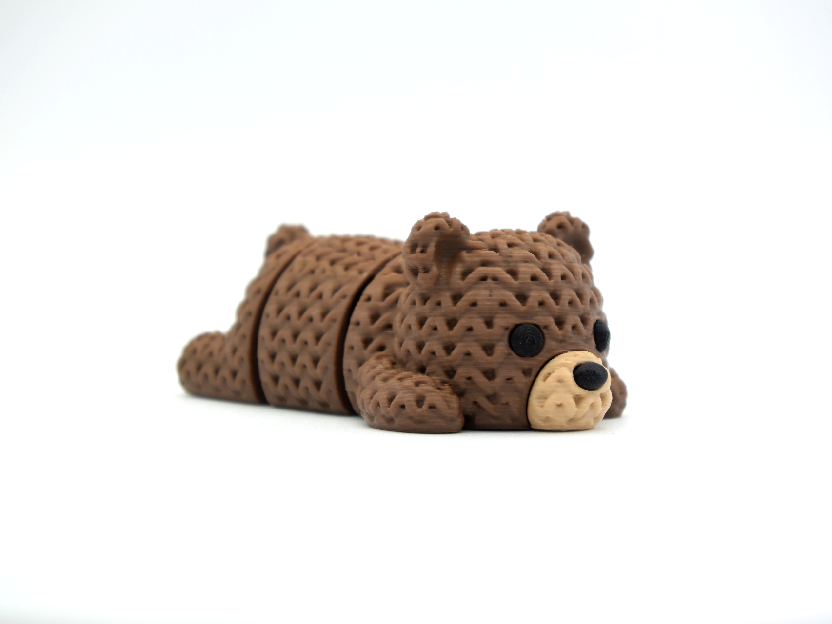 Miniatura 1 do modelo 3D Knitted Flexi Bear
