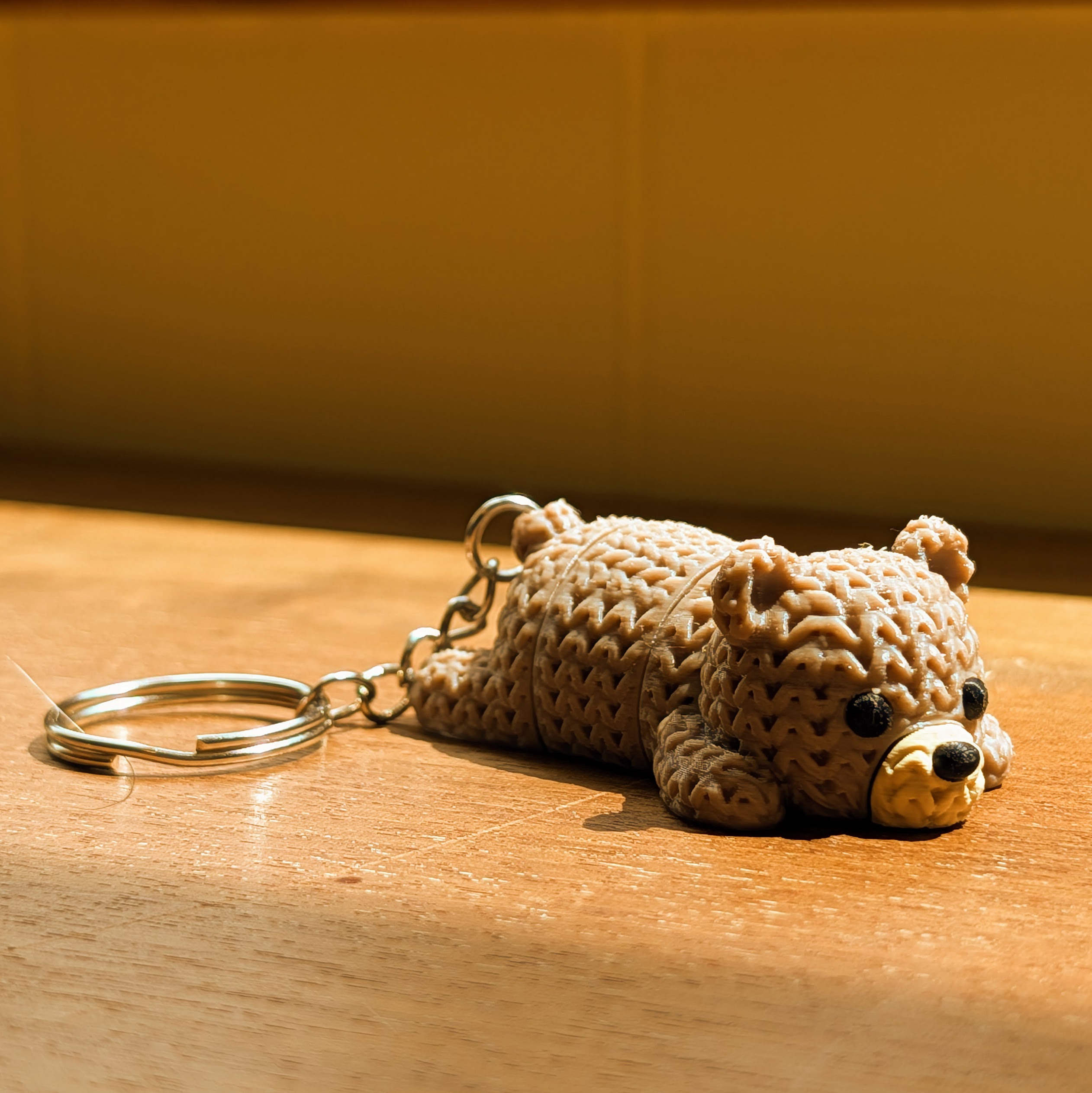 Miniatura 4 do modelo 3D Knitted Flexi Bear