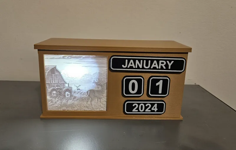 Light Box Calendar