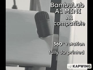 A1 / A1 Mini rotating PTFE tube connector