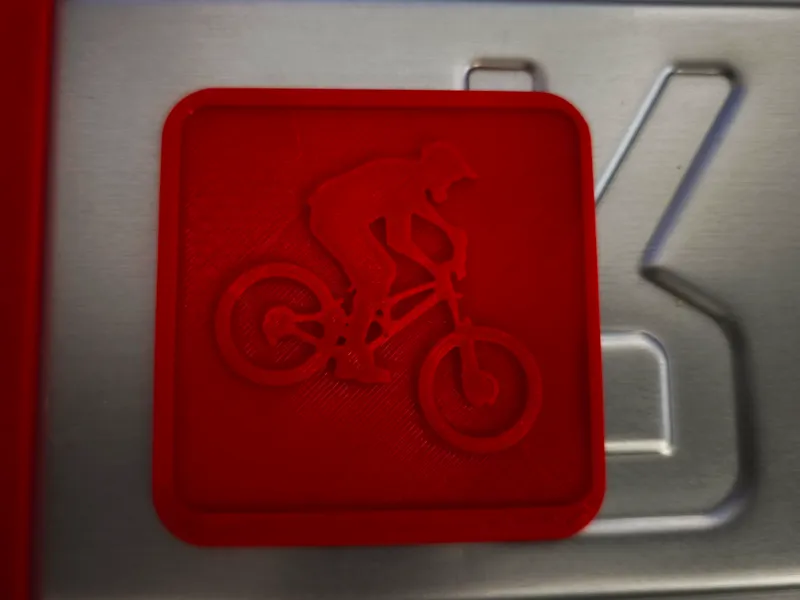 MTB Downhill Schild