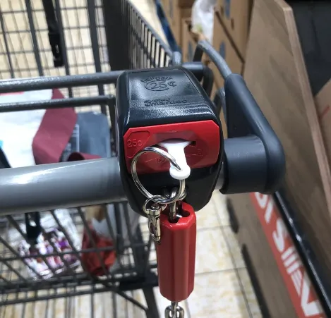 Aldi Cart keychain