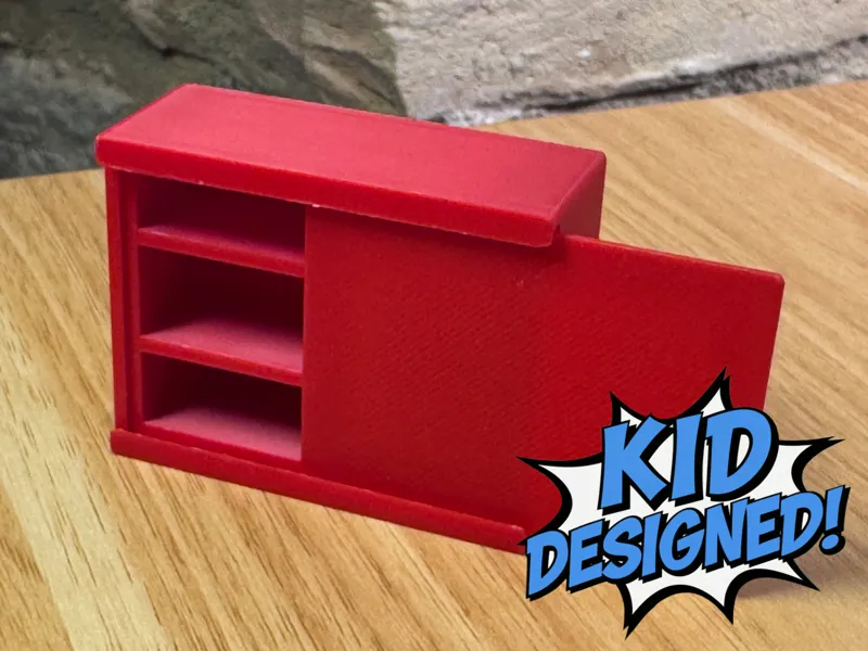 Kid Designed: Mini shelves