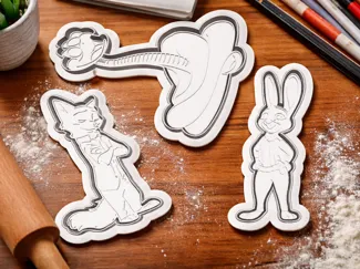 zootropolis 2 stampi biscotti