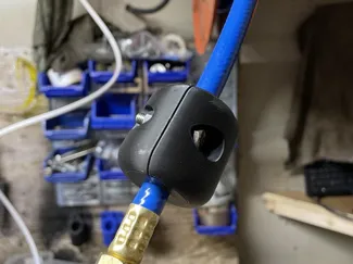 Commpressed air hose stopper for reel 14mm hose