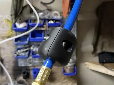 Commpressed air hose stopper for reel 14mm hose