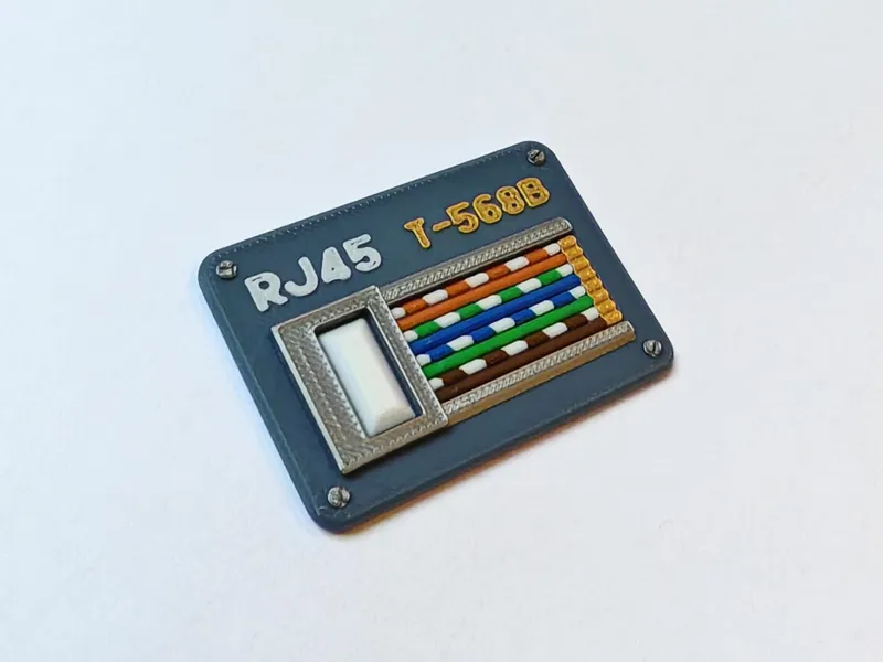 RJ45 Network Cable - Patch Cable - Reminder Token