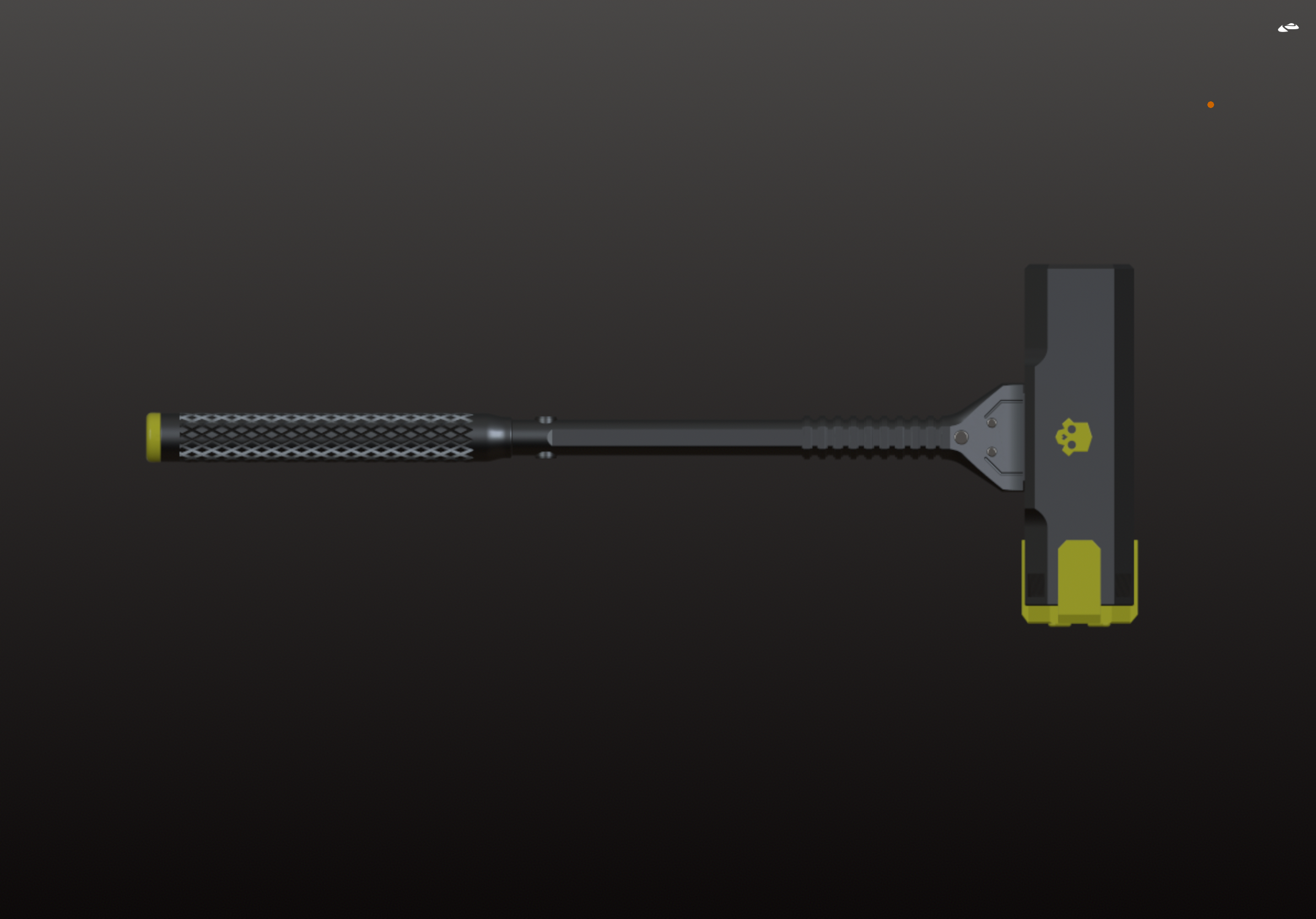 Miniatura 1 do modelo 3D Helldivers 2 CQC Breaching Hammer