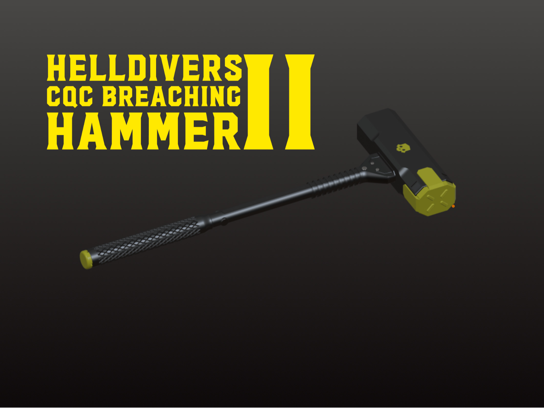 Helldivers 2 CQC Breaching Hammer