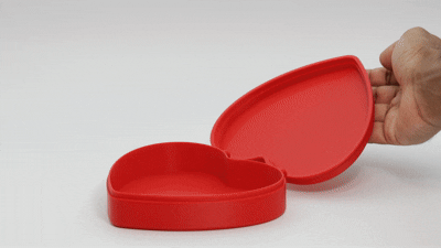 Valentines Heart Hinged Gift Box