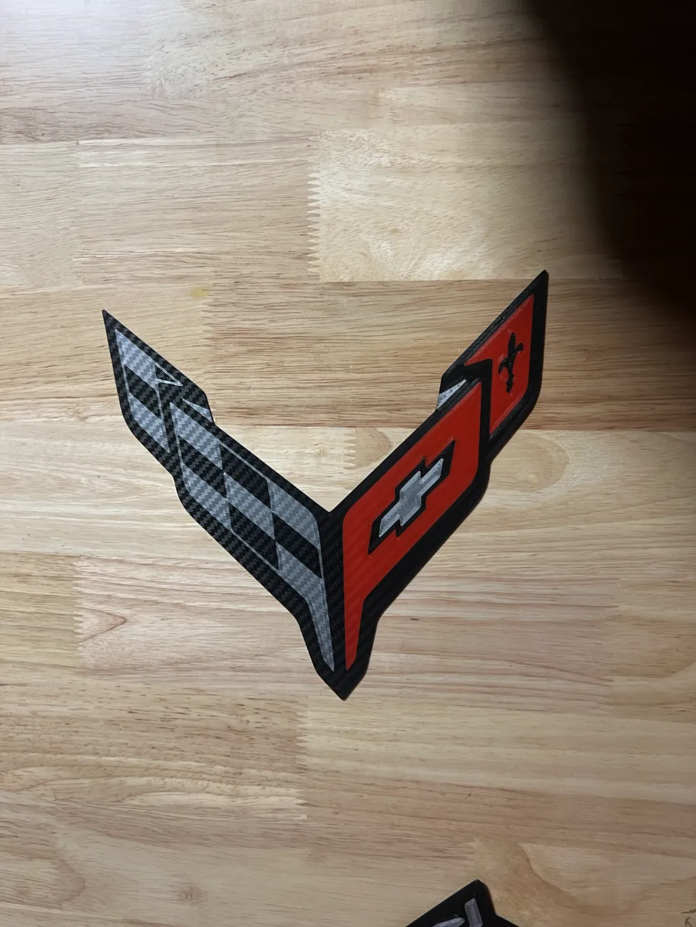 Corvette Logo Sign by cole - MakerWorld