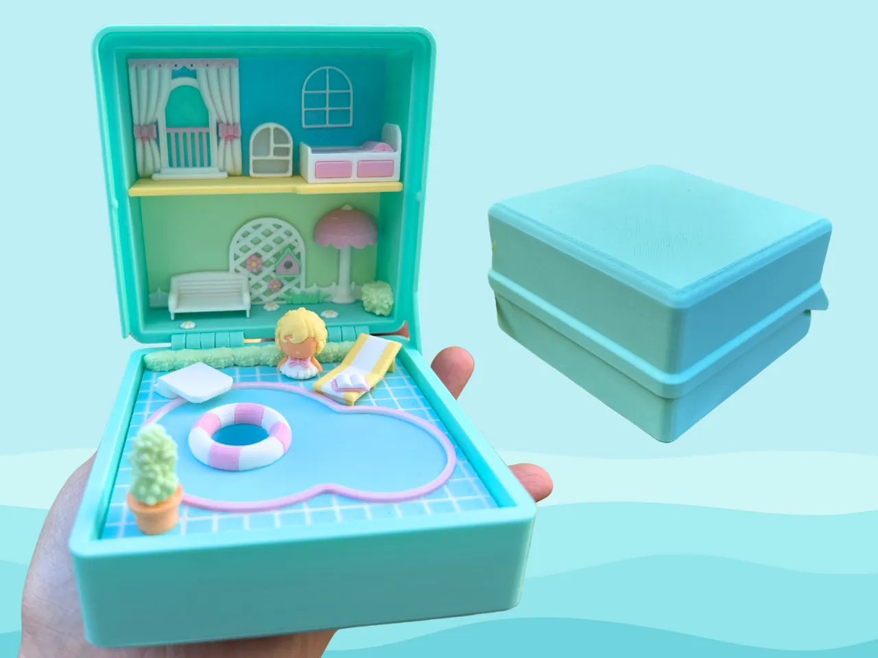 Pool Party – Mini Doll Playset view 2