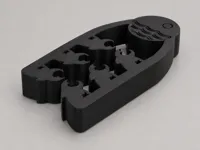 Large Fish Clip, 0.2mm, 15% infill