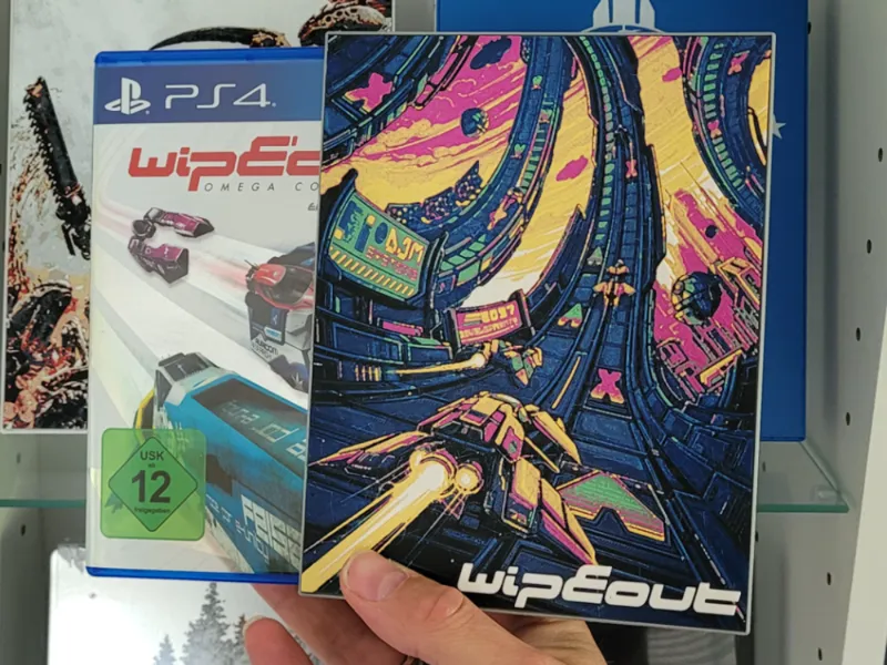 Deluxe PS4 PS5 Case for Wipeout (Omega Collection)