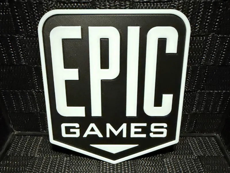 Epic Games Logo - Hueforge