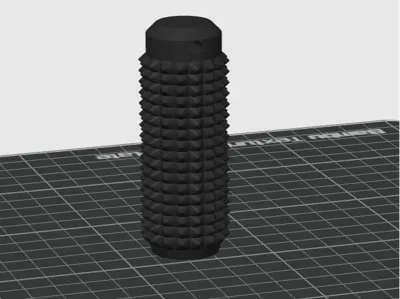 Spiky Grippie Stim Keychain - Hand massage fidget