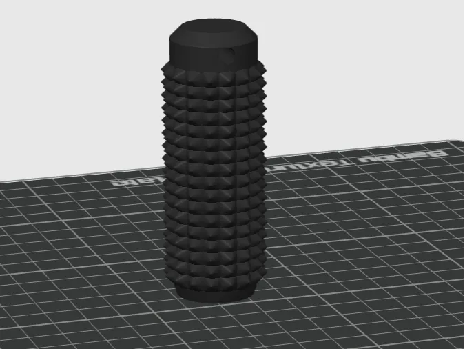 Spiky Grippie Stim Keychain - Hand massage fidget