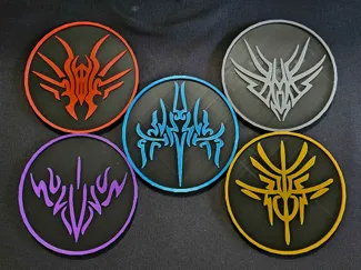 Stormlight Inspired Coaster Set (Part 1)