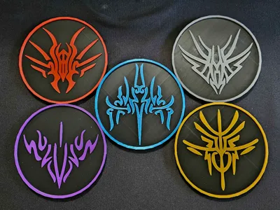 Stormlight Inspired Coaster Set (Part 1)